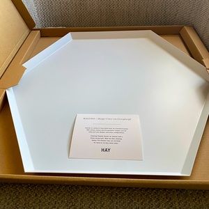 HAY Kaleido XL tray, designed by Clara von Zwiegbergk